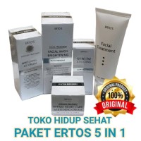 JUAL PAKET ERTOS CREAM SIANG MALAM FACIAL TREATMENT KINCLONG FACIAL