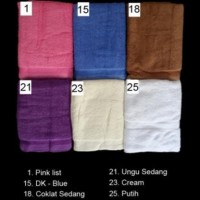 Exclusive Handuk Mandi 70X135 Halus Premium Tebal Nyerap Anjoly Hd7015