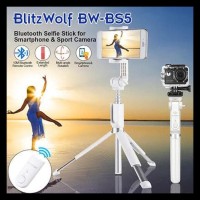 BLITZWOLF BW-BS5 BLUETOOTH TRIPOD TONGSIS SAMSUNG IPHONE MIRRORLESS -