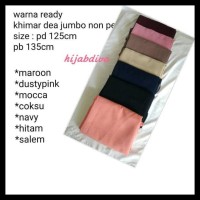 HOT SALE DEA JUMBO CERUTI 2 LAYER khimar syar'i hijab TERLARIS jilbab