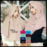HOT SALE HIJAB KERUDUNG JILBAB PASTAN PASMINA PASHMINA INSTAN BELLA