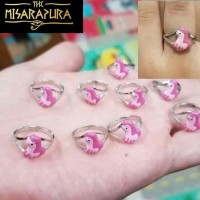 CINCIN ANAK / BALITA PERAK SILVER 925 LAPIS EMAS PUTIH ASLI ORIGINAL 8