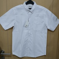 Kemeja Pria Men Polos Putih Cole Size S