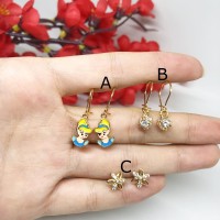 Anting Hoop Xuping Kecil Model Simpel Cocok Buat Sehari Hari - BE152