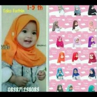 TERPERCAYA DI JUAL JILBAB BAYI ANAK BALITA / PASHMINA ANAK/