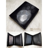 Dompet Kulit Pendek Branded Import Leather Cowok Pria Gucci Murah 05