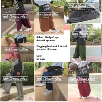 Rok Celana RONA Wolly Crepe Hijab Alsa - Adem Lembut untuk Olahraga