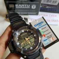 Jam Tangan Casio SGW-400H-1B2VDR, dgn altimeter, termometer, barometer
