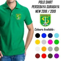 Polo Shirt Official Persebaya Surabaya/Kaos Kerah Pendek New Official