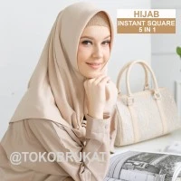 HIJAB SQUARE INSTAN 5-IN-1(HIJAB INSTAN DENGAN BERMACAM MACAM VARIASI)