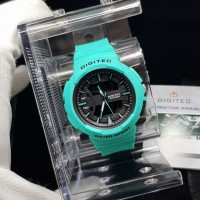 Jam Tangan Wanita Digitec type DG-2116T Warna Hijau Tosca