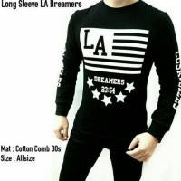 Kaos Baju Lengan Panjang Longsleeve Distro Off White Yogs