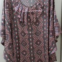 Blouse Batik Original 100% Merk ALLEIRA