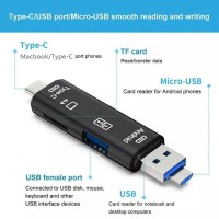 Type C Micro USB 5in1 Card Reader USB 3.0 Can OTG TF Card SD/SDXC/SDHC