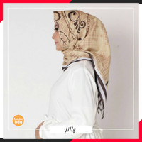 Hijab Velvet Jilbab Nafisa EKSKLUSIF Kerudung Voal Segi Empat Jilly