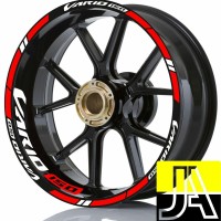 stiker velg motor wheels sticker new Honda Vario 150 ring 14
