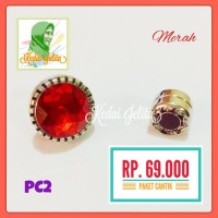 Kedai Jelita - Paket Cantik 2 - Klip Hijab Dan Magnet Jilbab Turki