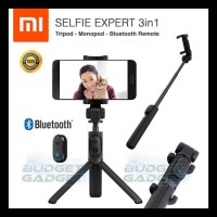 XIAOMI 3 IN 1 MI SELFIE VLOG TRIPOD MINI + TONGSIS + BLUETOOTH REMOTE