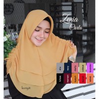 JILBAB INSTAN MURAH ZENIA CARLA/PAD ANTEM/KHIMAR SERUT/GROSIR