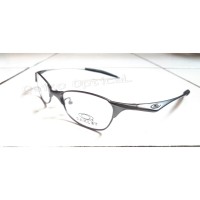 Frame Kacamata Minus Original Oakley Wiretap RX 11-942 Dark Gun Chrome