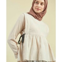 HIJABENKA momina jules outer cream