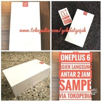 READY Oneplus 6 128GB Murah Global COD Gojek One Plus Oneplus6 oppo