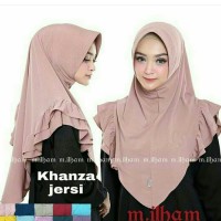 jilbab instan bahan Jersey