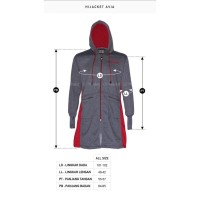 Paling Laku Jaket Hijaber Avia Black | Hijab Style | Hijab Ootd | F
