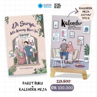Paket Buku Di Surga Kita Kenang Hari Ini + Kalender Meja