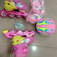 Sepatu Roda lengkap Full set & bisa di set Roda Bajaj