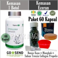 GROSIR Masker Spirulina Tiens Original/Khusus Reseller/Obat Jerawat