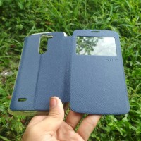 Leather Flip Case Cover Casing LG G3 Stylus D690 UME Classic