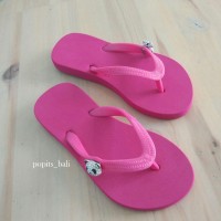 Sandal Popits Anak Flat Fuschia