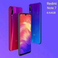 XIOAMI REDMI NOTE 7 RAM 4GB ROM 64GB (MI NOTE 7 4/64GB) - BLACK - BLUE