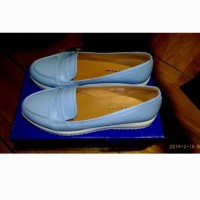 Sepatu Flat Shoes Slip On Yongki Komaladi Biru Wanita 36 37 38 39