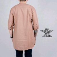 UNIKGRAB IT FAST BAJU KOKO GAMIS PRIA MASA KINI MODERN MODEL PANJANG