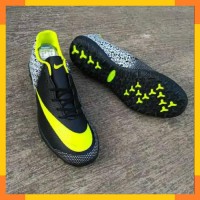 DISKON ! SEPATU FUTSAL NIKE CR7 PREMIUM IMPORT VIETNAM MURAH HITAM KW
