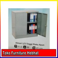 lemari arsip 1/2 tinggi brother lemari besi B-206 pintu swing ayun