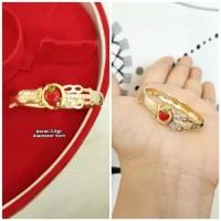 GELANG TANGAN / KAKI ANAK BAYI BALITA PERAK SILVER 925 LAPIS EMAS BM