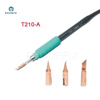 PHONEFIX JBC T210 Soldering Iron Tip TSK TI TIS Conical Knife