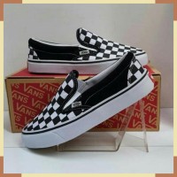 SEPATU VANS SLIP ON PRIA WANITA CATUR AUTHENTIC OLD SKOOL PREMIUM