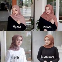 hijab segiempat/hijab polos/ hijab murah/hijab cantik/hijabku