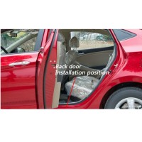 4 x Car Door Sill Plate Scuff Protector Trims For Volkswagen VW Passat B5 B7
