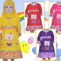Baju Muslim Bayi Perempuan 8 - 10 Bulan (Pmb237)