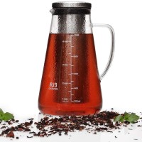 12-ounce Black Soma Double Wall Glass Tea and Coffee Cold Brew Bottle 2