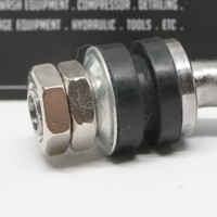 pentil ban tubeless motor mobil L besi chrome kualitas terbaik