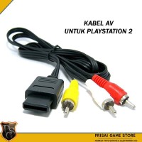 Kabel AV PS2 OP 1.8 M - kabel jack ps2 - kabel video - kabel audio -