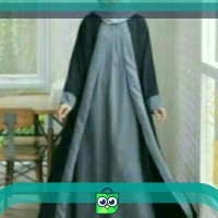 Dian Pelangi Gamis trendy model terbaru, bahan wolly mose creepe,