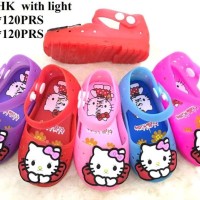 Sepatu LED Jelly Shoes Kids Hello Kitty - Sepatu bayi murah - Sepatu