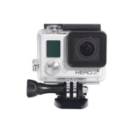 Housing Waterproof Case For Gopro Hero 3 - Hero 3 Plus - Hero 4 Silver